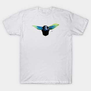 Blue Bee / Swiss Artwork Photography T-Shirt